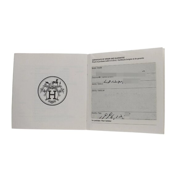 HERMES L01.201 Location Gold gold Gold Plated QZ - Picture 9 of 10